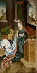 Maria van een aankondiging
